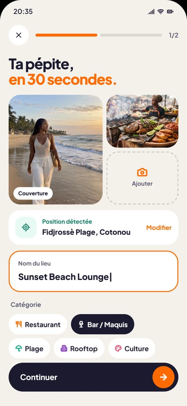 Aperçu de l’application Dé ayi : partager 1